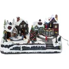Kalėdinė dekoracija Fééric Lights and Christmas Judanti Kalėdų scena su šviesomis, 45 x 20,5 cm