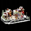 Kalėdinė dekoracija Fééric Lights and Christmas Judanti Kalėdų scena su šviesomis, 45 x 20,5 cm