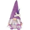 Saska Garden NYKŠTUKAS GNOMAS LAVANDA GIRL 20CM PAVASARIO DEKORACIJA 1052526