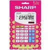 Stalinis skaičiuotuvas Sharp EL-M332BPK rožinis