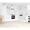 Virtuvinių spintelių komplektas, 14 dalių, Kalmar, balta