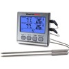ThermoPro skaitmeninis mėsos termometras su dviem zondais, LCD ekranu, signalizacija, TP17