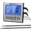 ThermoPro skaitmeninis mėsos termometras su dviem zondais, LCD ekranu, signalizacija, TP17