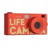 Skaitmeninis fotoaparatas Xrec Mini Aparat Kamera Retro Video 2k pakabutis raktų pakabukas + 32 GB kortelė / Xrec X9 / Raudonas