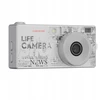 Skaitmeninė kamera Xrec Mini Fotoaparatas Retro Video 2k Pakabukas Raktų pakabukas + Kortelė 32gb / X9 / Pilka