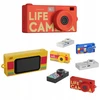 Skaitmeninis fotoaparatas Xrec Mini Aparat Kamera Retro Video 2k pakabutis raktų pakabukas + 32 GB kortelė / Xrec X9 / Raudonas