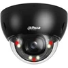 „Dahua Technology Co“ IP kameros kupolas. 4MP 1/2,9 colio CMOS, 2,8 mm, 101° F1.6, 20–25 kadrų per sekundę, IR+LED 30 m, WDR, IVS, IP67, IK10, mikrofonas.