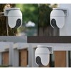 EZVIZ lauko stebėjimo kamera WiFi 4 MP 360° automatiniu sekimu spalvotu naktiniu matymu C8c 4 MP