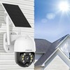 Foscam B4 WiFi stebėjimo kamera, balta su saulės baterija, 4MP (2560x1440), maitinama baterijomis, WiFi, pasukimo ir pakreipimo funkcija