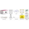 IP Saugumo Kamera - Foscam V8P 8MP Wi-Fi (Juoda)