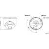 IP Camera HIKVISION DS-2CD1367G2H-LIU(2.8mm) Baltas