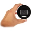 „Hikvision Pro“ serijos su „AcuSense DS-2CD2046G2H-IU(2.8mm)(eF) bullet IP apsaugos kamera lauko sąlygoms, 2688 x 1520 pikselių, montuojama ant lubų/sienos.