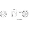 Hikvision HiLook IP kamera | IPC-T280HA-LU | Kupolas | 8 MP | 2,8 mm | IP67 | H.265+