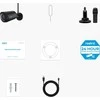 „Reolink Argus“ serijos B320-B – 3 MP lauko apsaugos kamera su baterijomis, asmenų / transporto priemonių aptikimu, dvipusiu garsu