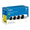 TP-Link TAPO C410 SMART WIRE-FREE SECURITYCAMERA (4 vienetų pakuotė), 1/2,8 colio progresyvaus skenavimo „Starlight“ CMOS jutiklis, židinio nuotolis: 3,17 mm, diafragma: F1,65, matymo laukas: 125° (įstrižai), 111° (horizontaliai), 56° (vertikaliai), maksimali raiška 2K 3MP (2304 × 1296 pikselių)