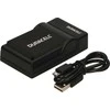 Įkroviklis - Duracell USB įkroviklis Canon LP-E12 28g 84x47x23mm