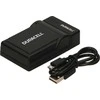 Duracell įkroviklis su USB laidu, skirtas DR9967/LP-E10