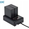 Įkroviklis - JJC Olympus DCH BLH1 Dual USB įkroviklis fotoaparatų baterijoms