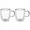 2 dvigubų sienelių stiklo puodelių rinkinys 350 ml, 9001, Kamille