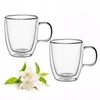 2 dvigubų sienelių stiklo puodelių rinkinys 350 ml, 9001, Kamille