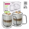 Dubultsienu stikla krūžu komplekts (2 gab.) 300 ml Kamille 9007 9007 ()