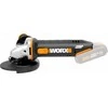 Kampinis šlifluoklis Worx WX803.9, 125 mm, be akumuliatoriaus ir įkroviklio