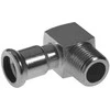 KAN-therm alkūnė su išoriniu sriegiu, trumpas 15x1 / 2 "- 620208.6