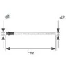 KAN-therm Push Platinum jungiamasis elementas radiatoriui su daugiasluoksniu vamzdžiu 500 mm 9027.180