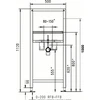 KAN-therm JOMO JOMOTech STELAZ UM.H=1120/1-OT