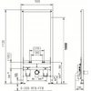 KAN-therm JOMOTech BIDE RĖMAS H=1120 BE ATRAMŲ