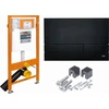 KAN-therm JOMOTech WC RINKINYS H=1120 IŠSKIRTINĖS 2.0 MATINĖ JUODA