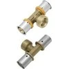 KAN-therm trišakis su presuotu žiedu su išoriniu sriegiu 25xG3 / 4 "x25 Press (1009259037)