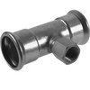 KAN-therm T formos jungtis su vidiniu sriegiu 35x35mm x 1/2" nerūdijančio plieno - 6191669