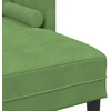 Sofa Sofos komplektas su pagalve Šviesiai žalia Poliesteris