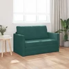 Sofa lova 110cm Tamsiai žalia Aksomas
