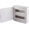 Kanlux 23625 Modulinis skirstomasis skydas pagamintas iš plastiko 2x12, paviršinis IP30 IK07 N+PE II klasė baltos durys KDB-S24P balta 23625