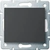 Kanlux 25243 LOGI Vienpolis sraigtinis jungiklis 10AX 250V grafitas 021000141 25243