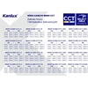 Kanlux BENO LED lubinis šviestuvas 24-30W CCT-L G max 2940lm 3000-4000K šilta/neutrali IP65 II klasė 5 metų garantija grafito spalvos 38779