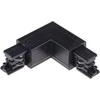 Kanlux TEAR bėgių sistemos kampinės jungties elementai TEAR N CON-L RL-B juodas 33243