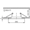 Kanlux HORN CTC- 3114- GM / N grafitas / nikelis (02824)