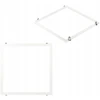 Kanlux Įleidžiamas montavimo rėmelis LED panelėms ADTR PT 6060-W 60x60 baltas surinktas 27608