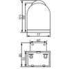 Kanlux Juodas judesio jutiklis JQ-L-B 160 ° 1200W (8391)