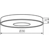 Kanlux Kanlux Vand 37327 lubinis šviestuvas lubinis šviestuvas 1x17.5W LED 4000K balta/juoda