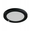Kanlux LED įleidžiamas šviestuvas su ERGA PIR jutikliu 17W CCT-B max 1600lm 3000-6500K šilta/neutrali/šalta IP20 5 metų garantija juodas 24605