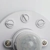 Kanlux LED lubinis šviestuvas su judesio jutikliu FOGLER E 24W NW apvalus Ø 38 1800lm 4000K neutrali spalva IP20 I klasė balta 18124