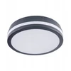 Kanlux LED lubinis šviestuvas su jutikliu BENO 12-18W CCT-O-SEG 1070-1740lm 3000-4000K šilta/neutrali IP65 II klasė 5 metų garantija grafito spalvos 38790