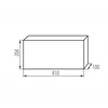 Kanlux Modulinis paskirstymo skydas, plastikinis, 1x18, paviršinio montavimo, IP30, IK07, N+PE, II klasė, baltos durys, KDB-S18P, baltas, 23627