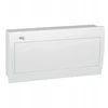 Kanlux Modulinis paskirstymo skydas, plastikinis 1x18, įleidžiamas, IP30 IK07 N+PE II klasės, baltos durys, KDB-F18P, baltas 23626