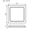 Kanlux OPR.DL.P/T TAVO LED DL 24W-NW