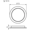 Kanlux OPR.DL.P/T TAVO LED DO 18W-NW
